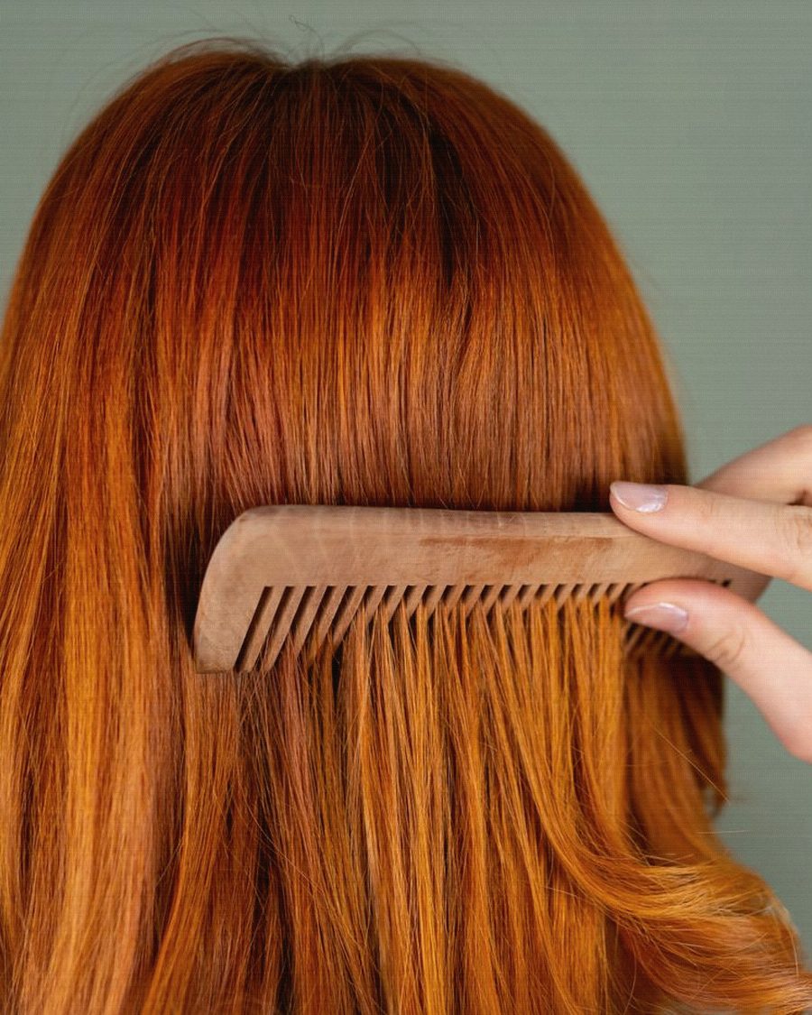 Colour-treated hair