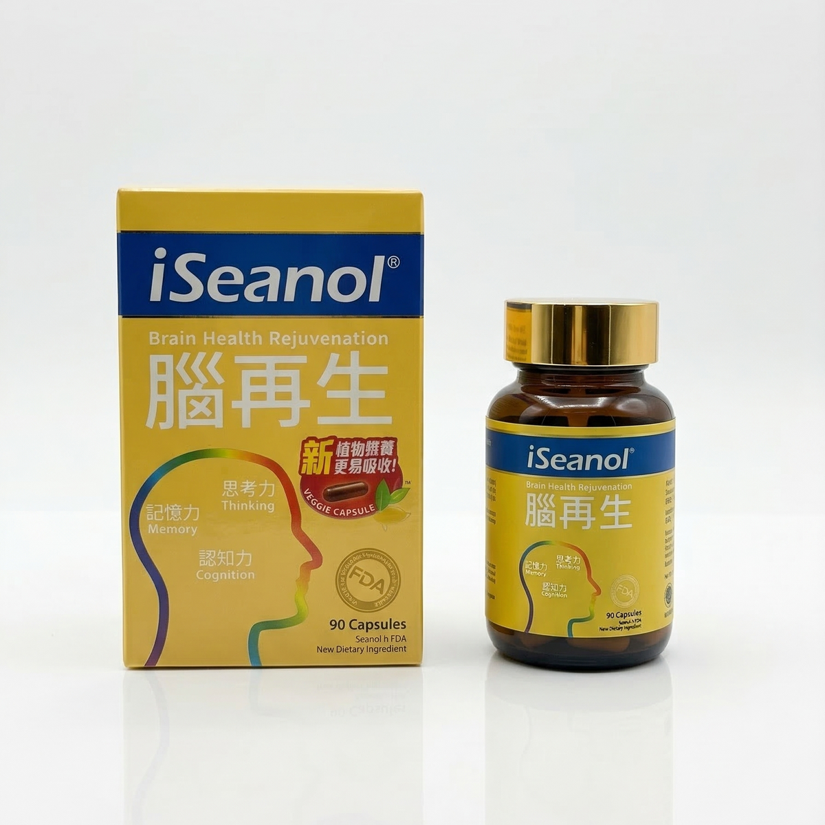 iSeanol® Brain Supplement (90 Capsules)