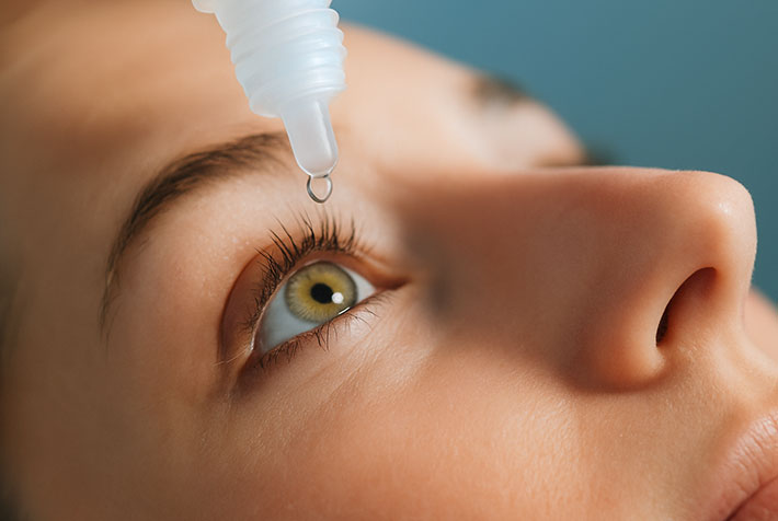 안구의 보습과 건조 방지